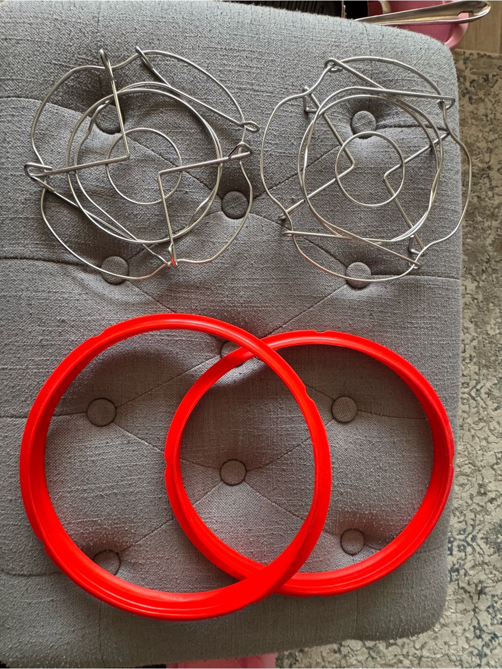 Instant Pot Extra Rings and Trivets for Pressure Cooker 
 Set
